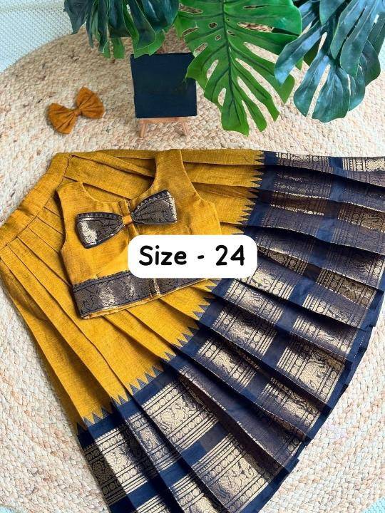 NEW LAUNCING KIDS LEHENGA CHOLI pure silk Children clothing manufacturers